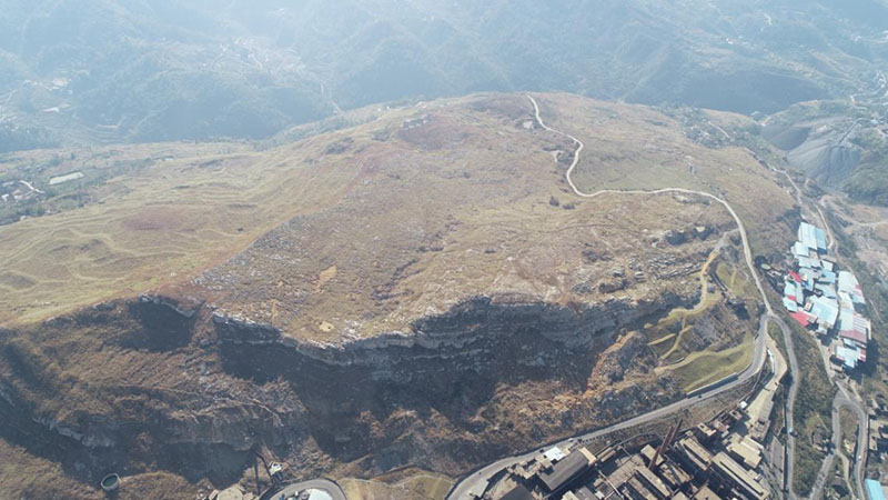 湖南省娄底市冷水江锑煤矿区山水林田湖草生态?；ば薷聪钅? title=